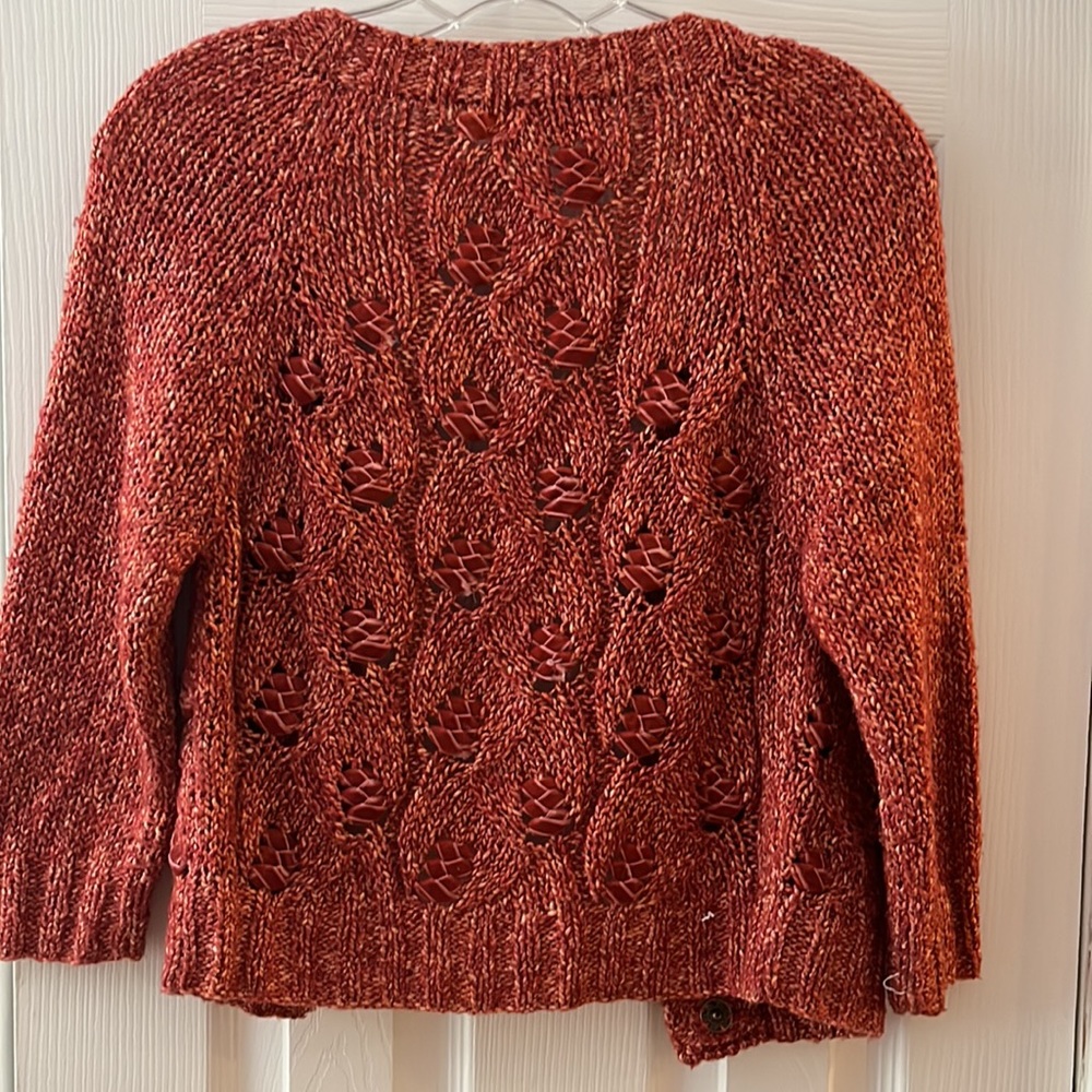 Rust Colored Sweater - image 7